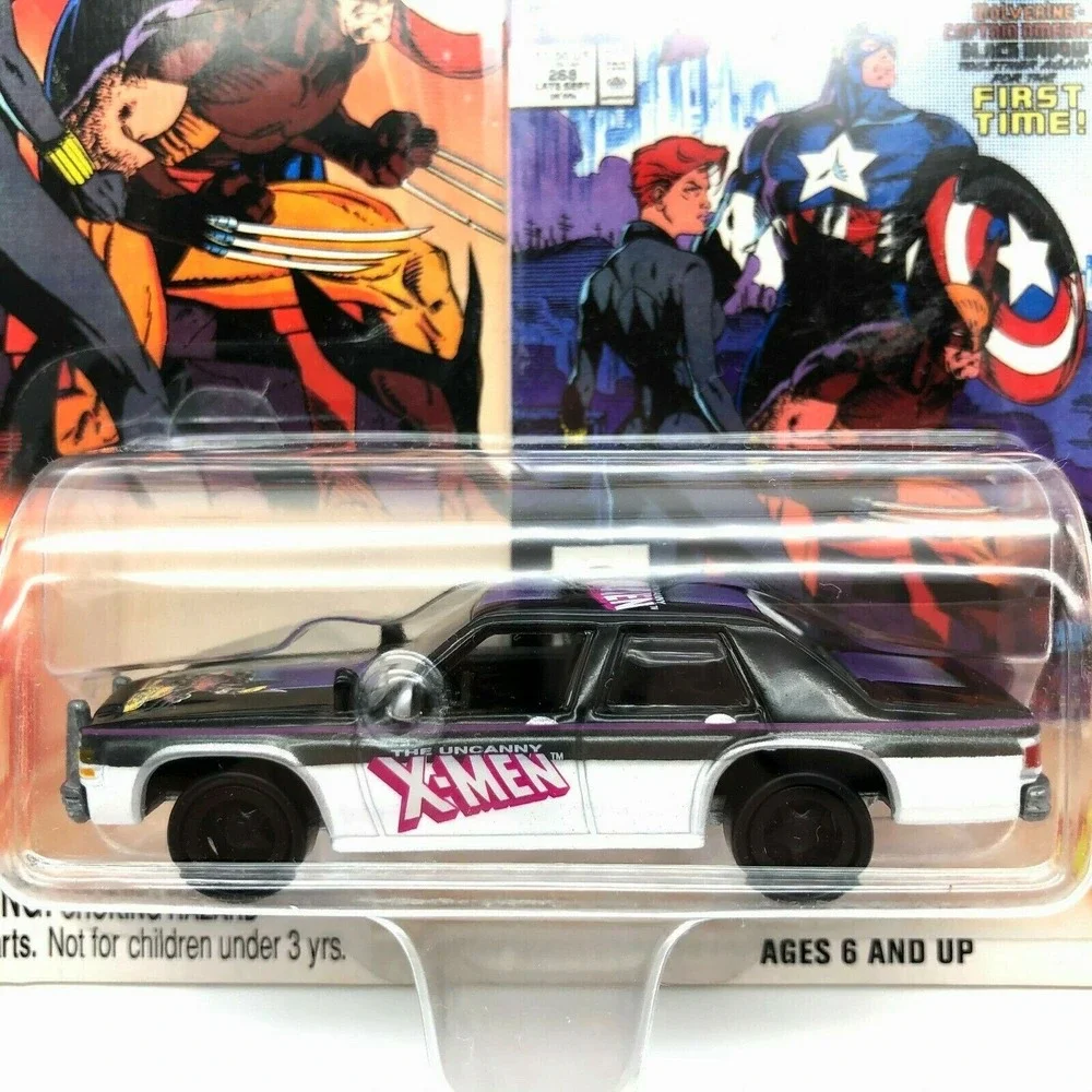 Johnny Lightning The Uncanny X-Men 1990 '90 Ford Crown Victoria Car Diecast 1/64